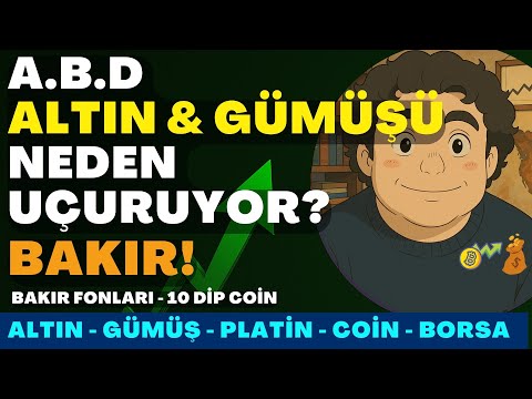 "BÜYÜK PLAN NE?" ABD ALTIN VE GÜMÜŞÜ NEDEN UÇURUYOR? Sırada neden kripto paralar var? #BAKIR