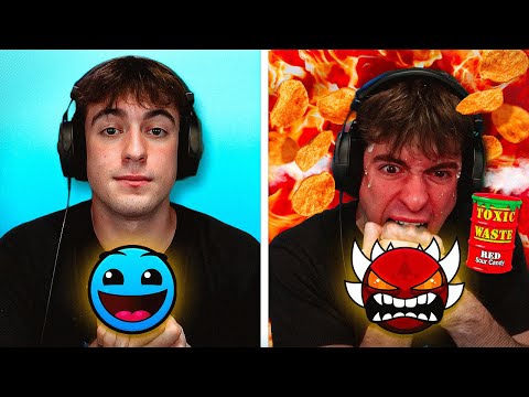 GEOMETRY DASH MA OGNI M0RTE = 1 SNACK DISGUSTOSO!! (TUTTI i LIVELLI)