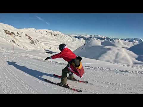 Weihnachtsmann Workout Auf Zwei Brettern