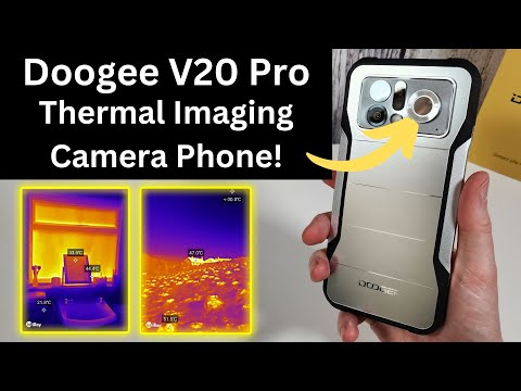 Doogee V20 Pro Review - InfiRay Thermal Imaging Camera Rugged 5G Phone