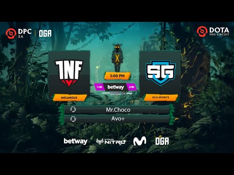 INFAMOUS VS SG E-SPORTS - HIGHLIGHTS - OGA DPC SA Regional League Season 1