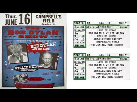 Bob Dylan In Concert - Campbell's Field Camden, New Jersey 16 June 2005