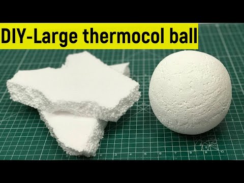 Thermofrost big thermocol ball, for decoratives, large