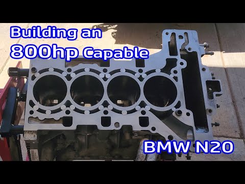 Final Assembly and First Start of my 800HP+ Capable BMW N20 Engine