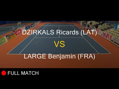 DZIRKALS Ricards (LAT) VS LARGE Benjamin (FRA) - Open Super 12 Auray 2020
