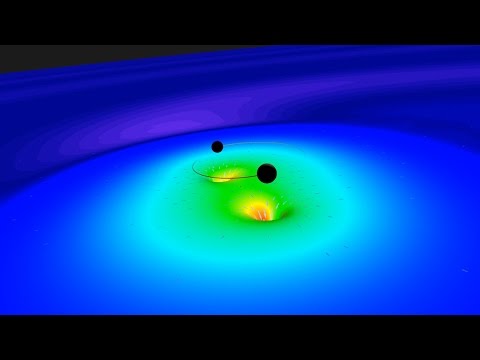 Video | Warped Space and Time Around Colliding Black Holes | LIGO Lab | Caltech