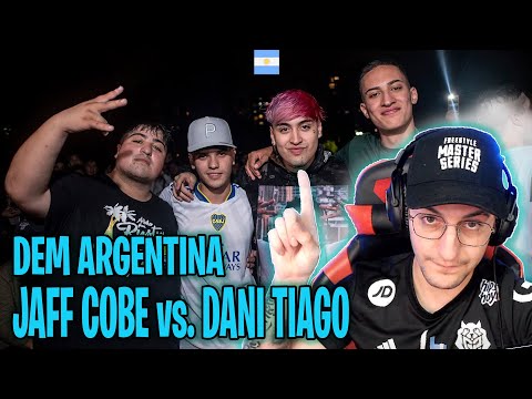 LAS ESTRELLAS EN LA PLAZA!! REACCIONANDO A JAFF COBE vs. DANI TIAGO: Final |HANDER |DEM Argentina