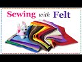 How To Prepare Felt For Sewing