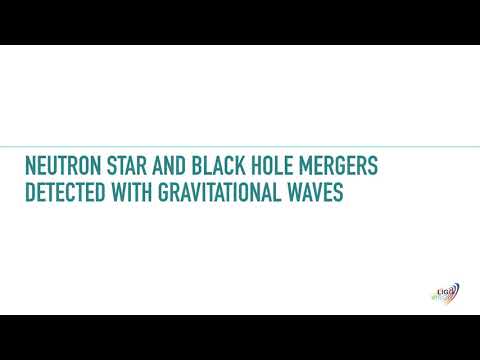 Neutron star and black hole mergers detected with gravitational waves