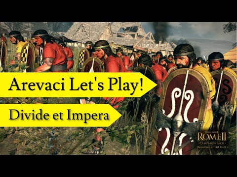 Advancing Through The Alps! | Arevaci Let's Play #59 | D.E.I. | Total War Rome II