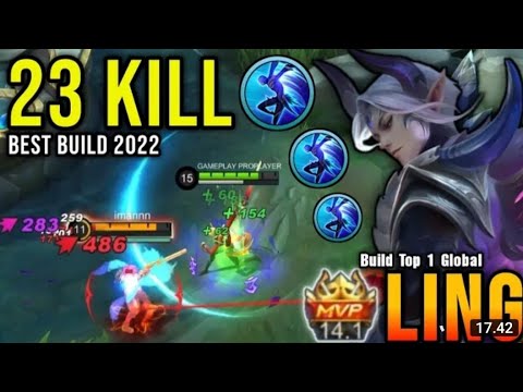 FAST HAND LING 4X COMBO INSANE SPEED ULTIMATE DASH !!! - Mobile Legends