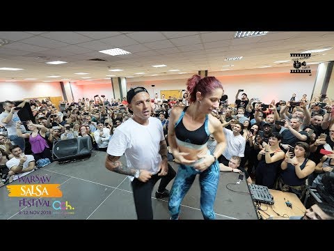 Tropical Gem, Fernando Sosa & Tatiana Bonaguro - Impro Demo Workshop @ Warsaw Salsa Festival 2018