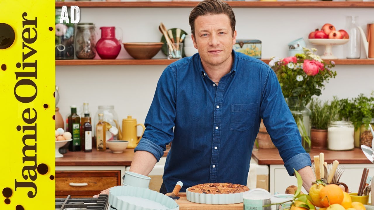 Jamie’s bakewell tart: Jamie Oliver