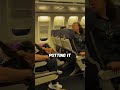 Disrespect On Airplane Leads To Hair Cutting Jonwshow Shorts