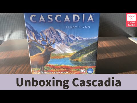 [SUB] Unboxing Cascadia Kickstarter Edition