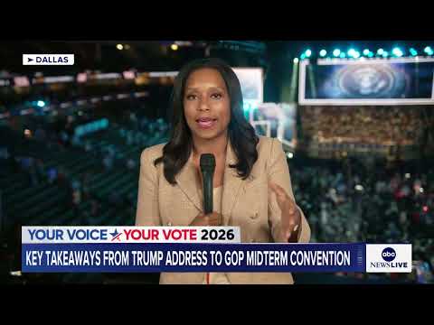 Key takeaways from President Trump's address at GOP's first-ever midterm convention