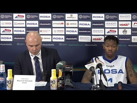 Konferencja prasowa po meczu ROSA Radom - Neptunas Klaipeda