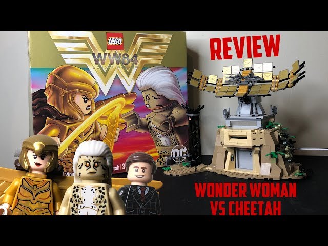 Vídeo relacionado con LEGO DC Wonder Woman vs Cheetah 76157 with Wonder Woman (Diana Prince), The Cheetah (Barbara Minerva) and Max; Action Figure Toy for Kids Aged 7 and up, New 2020 (371 Pieces)