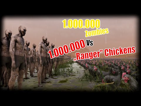 Ultimate Epic Battle Simulator 2 | 1 Million Zombies vs 1 Million Chickens
