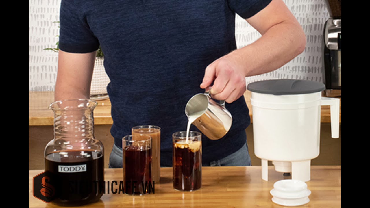 Bình Cold Brew Toddy THM4 Tại Nhà
