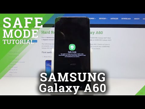 How to Enable Safe Mode in Samsung Galaxy A60 - Turn Off 3rd Party Apps