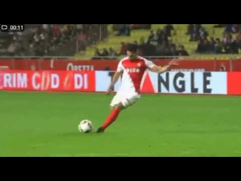 Que golazo de Falcao , que le da la victoria al Monaco