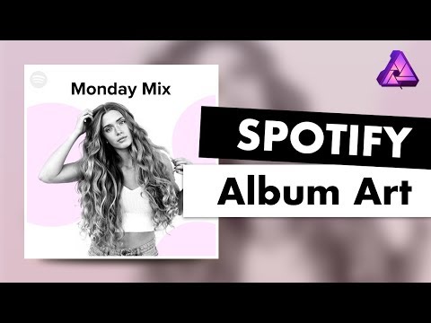 Spotify Album Art Design Tutorial Part 2 Affinity Photo Tutorial