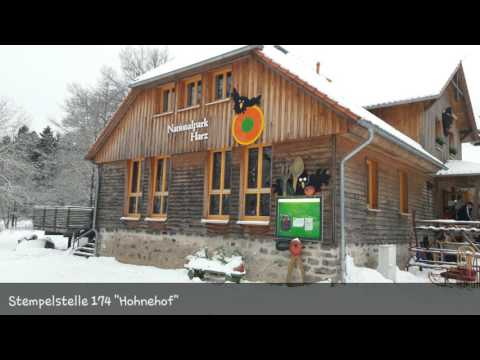 Winterliche Stempeltour in der Region Schierke /Harz