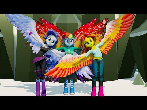 3D Eq Girls Dancing - Run Away (Crystal Island)
