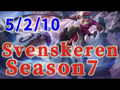 TSM Svenskeren Sejuani Jungle vs Maokai Patch 7.16