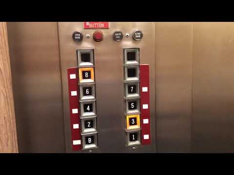 INCREDIBLE Old Otis Autotronic elevators - SAT