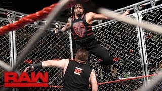Roman Reigns vs. Kevin Owens - Steel Cage Match: Raw, Sept. 19, 2016