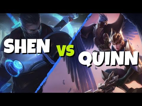 PULSEFIRE Shen Top Lane vs Quinn! League of Legends