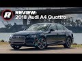 2018 Audi A4 Quattro Review: Smart and sporty, but sedately styled sedan (4K)