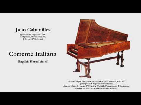 Juan Cabanilles: Corrente italiana