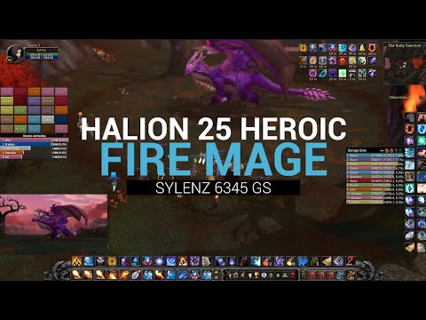 Fire Mage | Halion 25 Heroic | Ft. Symphony of Skills | Wrath of the Lich King PvE