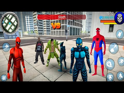 power spider 2 Game Rope hero Mafia City Part# 95 - New Games Android Gameplay