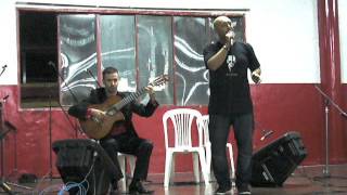 Cucuza Castiello y Moscato Luna en la milonga solidaria 2