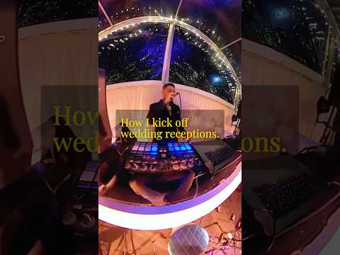 How I Kick-off Wedding Receptions