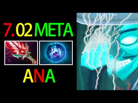 ANA 7.02 META MID Carry Storm Spirit vs Secret Team Dota 2