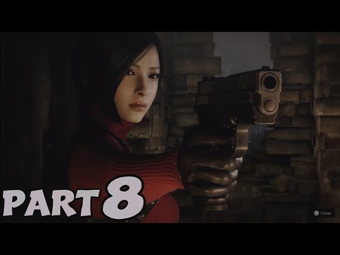 RESIDENT EVIL 4 REMAKE SEPARATE WAYS Part 8 - Walkthrough Gameplay (RE4 PS5)