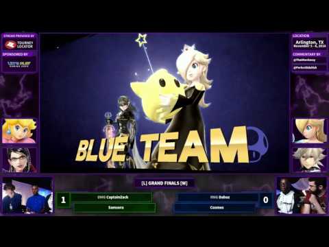 AFSK 2016 - Dabuz + Cosmos vs CaptainZack + Samsora - Grand Finals Smash 4