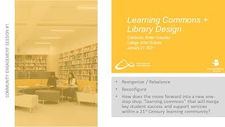 Download lagu College of the Rockies Learning Commons Library De... mp3