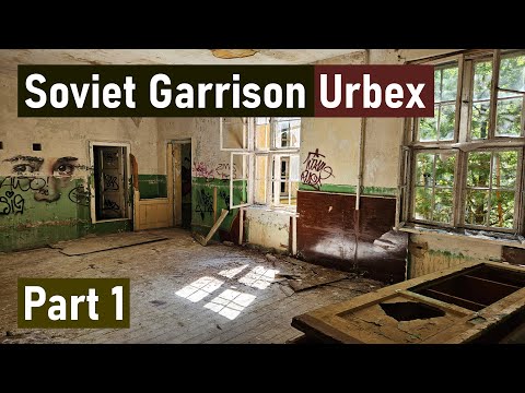Soviet Garrison Exploration | Abandoned School, House of Culture & Command Post | Urbex (Part 1)