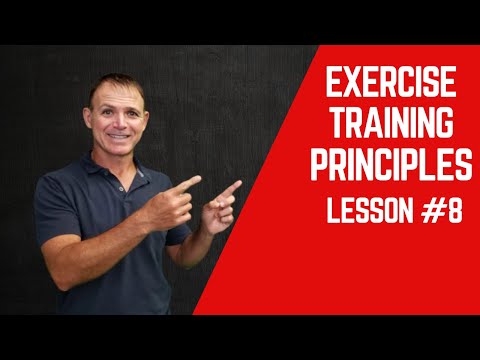 Sports Nutrition: Chapter 1--Lesson 8 Principles of Training thumbnail