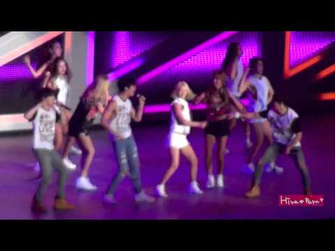150726 Hyoyeon Yuri Yoona CHOK CHOK DANCE @SMT Osaka