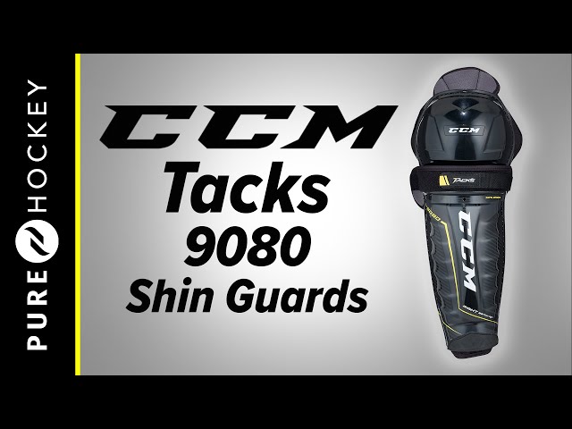 CCM Tacks 9080 Hockey Shin Guards - Senior | Pure Hockey Equipment