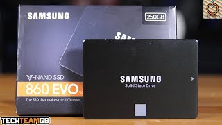 Video thumbnail for Samsung 860 EVO SSD Review by TechteamGB