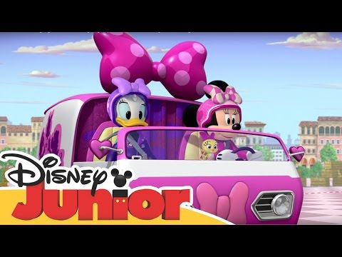 Musse och Racergänget: Mimmi och Kajsas jakt på förstaplatsen - Disney Junior Sverige