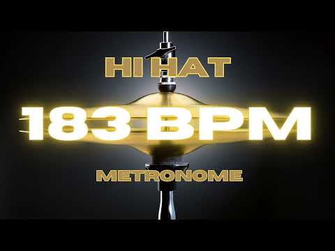 183 BPM - Hi Hat Metronome